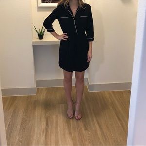 Black and White Business Dress